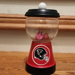 Hand Crafted Red and Black Candy Dispenser